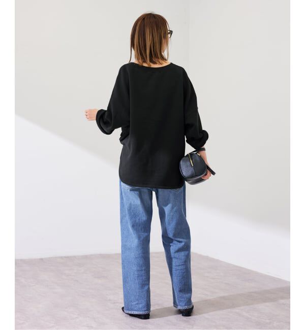 FRAMeWORK「リヨセルコットンボートネックSWEAT」|スウェット・ジャージ|