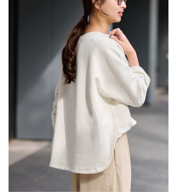 FRAMeWORK「リヨセルコットンボートネックSWEAT」|スウェット・ジャージ|