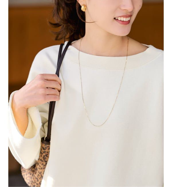 FRAMeWORK「リヨセルコットンボートネックSWEAT」|スウェット・ジャージ|