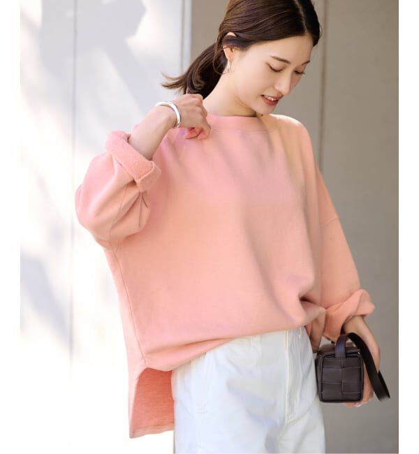 FRAMeWORK「リヨセルコットンボートネックSWEAT」|スウェット・ジャージ|