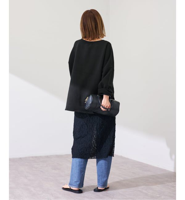 FRAMeWORK「リヨセルコットンボートネックSWEAT」|スウェット・ジャージ|