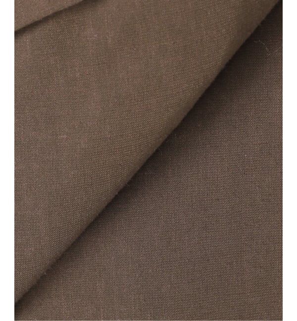 NOBLE「《予約》麻ストレッチVカラージャケット」|ノーカラージャケット|