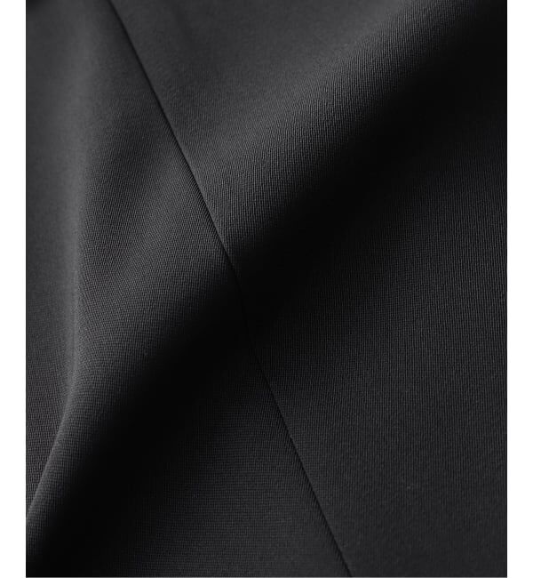 NOBLE「Vカラースキンジャケット」|ノーカラージャケット|