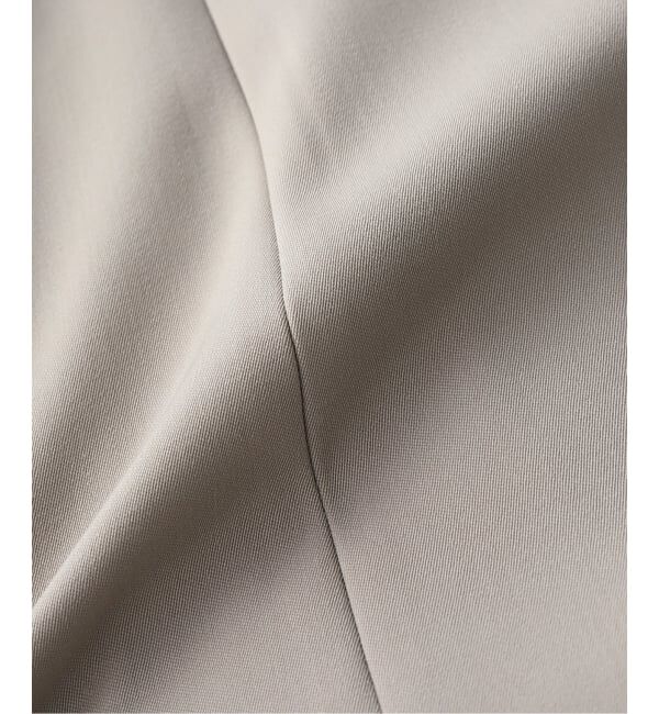 NOBLE「Vカラースキンジャケット」|ノーカラージャケット|