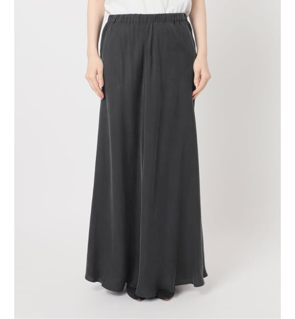 Spick and Span「《新色有り / 追加》ウォッシャブルキュプラフレアスカート」|スカート|