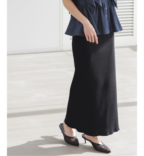 NOBLE「《追加予約2》トタンテレコタイトスカート」|スカート|