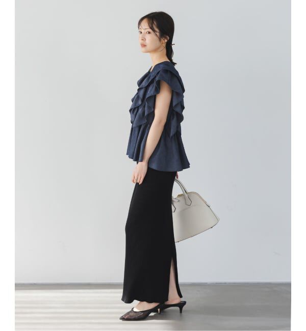 NOBLE「《追加予約2》トタンテレコタイトスカート」|スカート|