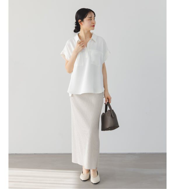 NOBLE「《追加予約2》トタンテレコタイトスカート」|スカート|