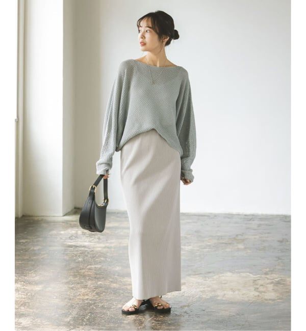 NOBLE「《追加予約2》トタンテレコタイトスカート」|スカート|