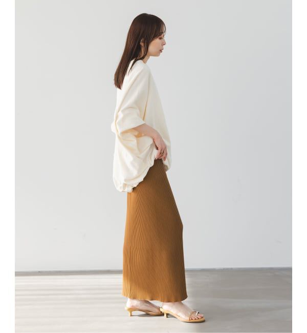 NOBLE「《追加予約2》トタンテレコタイトスカート」|スカート|