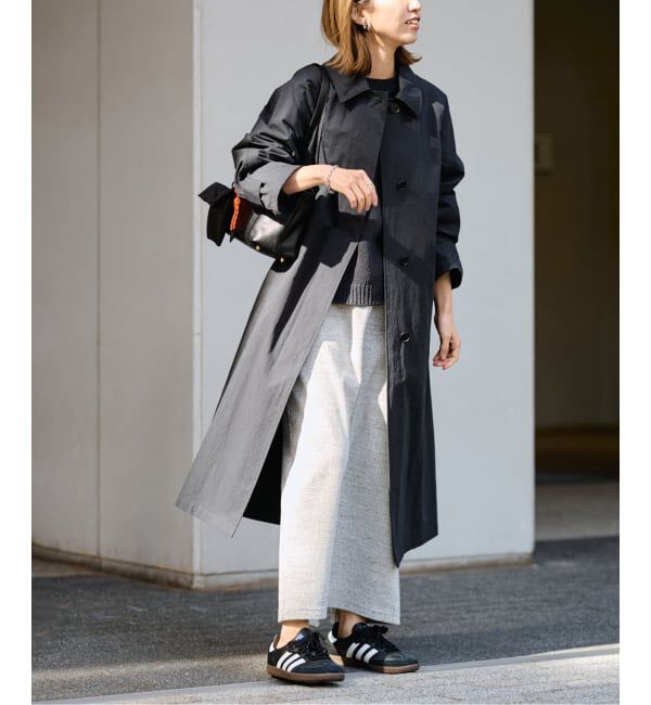 FRAMeWORK「コットンナイロンステンコート」|ステンカラーコート|