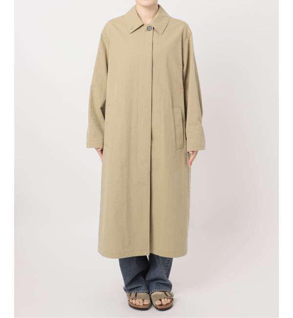 FRAMeWORK「コットンナイロンステンコート」|ステンカラーコート|