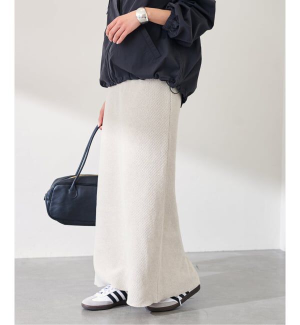 FRAMeWORK「≪追加≫ワッフルストレートスカート」|スカート|