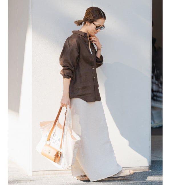 FRAMeWORK「≪追加≫ワッフルストレートスカート」|スカート|