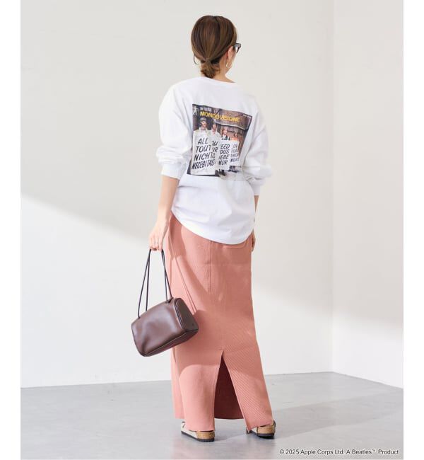 FRAMeWORK「≪追加≫ワッフルストレートスカート」|スカート|