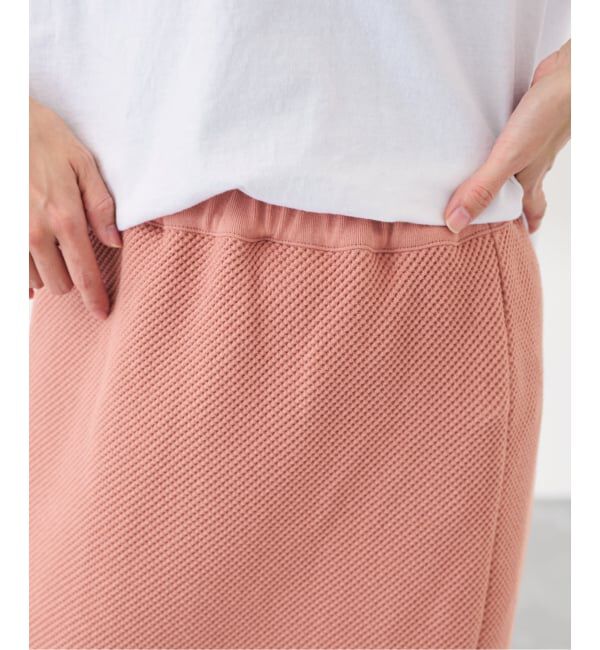 FRAMeWORK「≪追加≫ワッフルストレートスカート」|スカート|