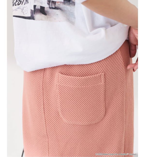 FRAMeWORK「≪追加≫ワッフルストレートスカート」|スカート|