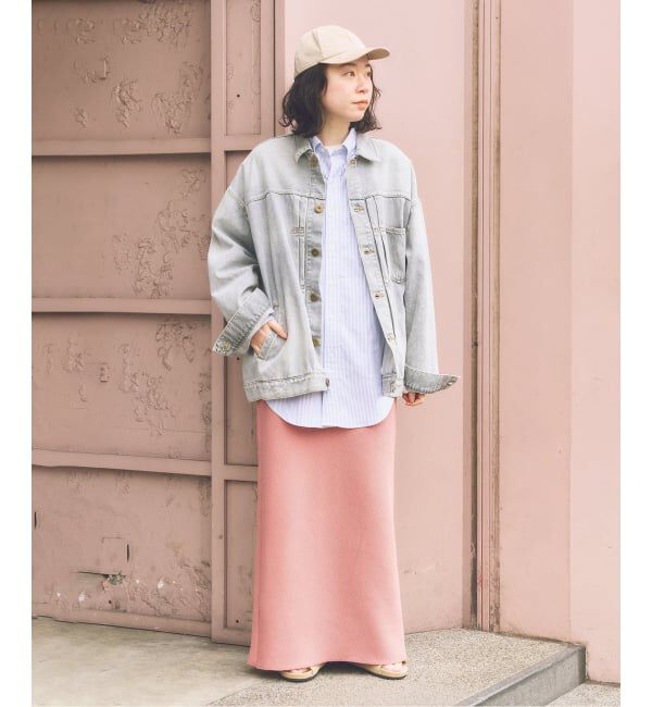 FRAMeWORK「≪追加≫ワッフルストレートスカート」|スカート|