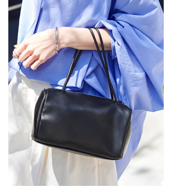 FRAMeWORK「≪追加≫&MYUQ/アンドミューク KORO」|ボストンバッグ|ブラック