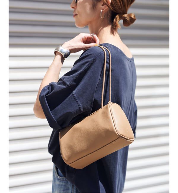 FRAMeWORK「≪追加≫&MYUQ/アンドミューク KORO」|ボストンバッグ|ベージュ