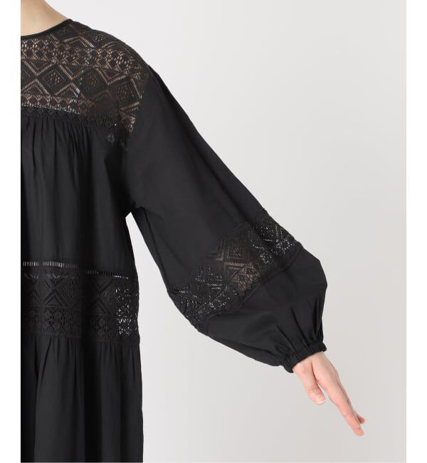 Spick and Span「《新色有り / 追加予約》HYUレースギャザーワンピース」|ワンピース|