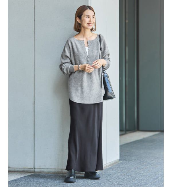 FRAMeWORK「≪新色 / 追加予約≫シルキーキュプラバイアススカート」|スカート|