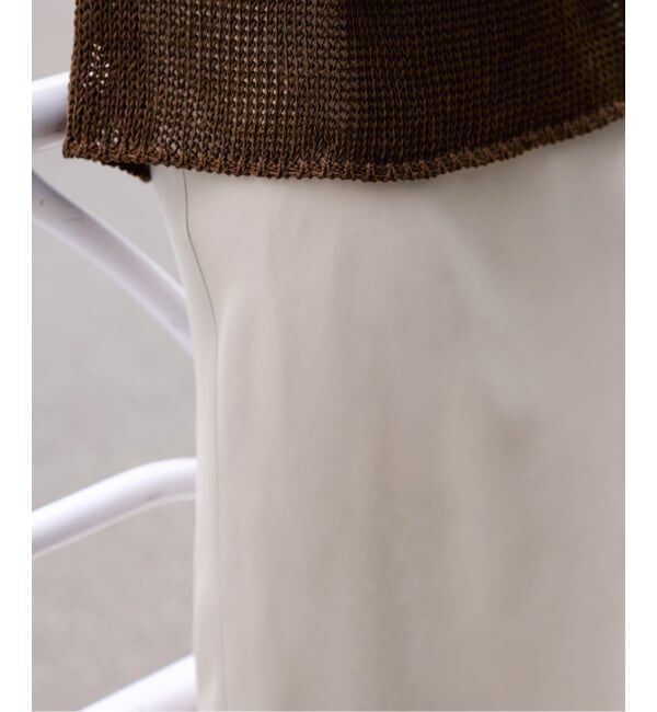 FRAMeWORK「≪新色 / 追加予約≫シルキーキュプラバイアススカート」|スカート|