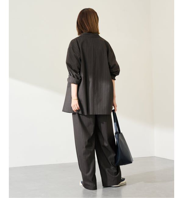 FRAMeWORK「TOPカラーイージースラックス」|スラックス|