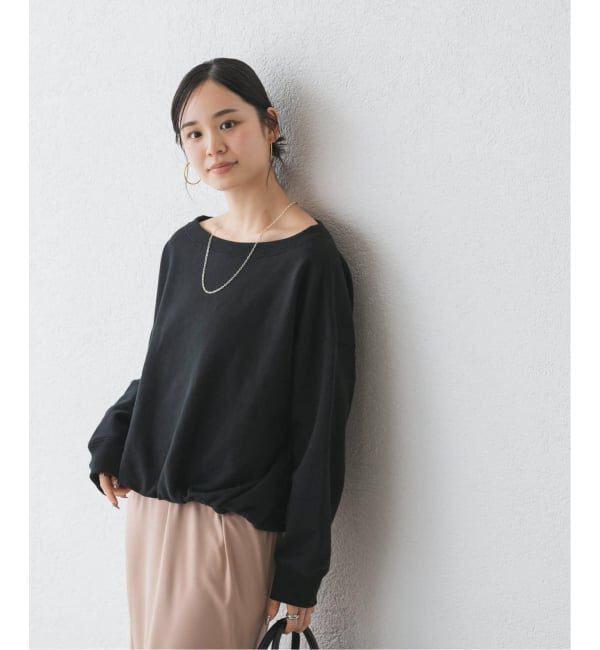 NOBLE「《追加・セットアップ対応》スビンコットンスウェットトップス」|スウェット・ジャージ|