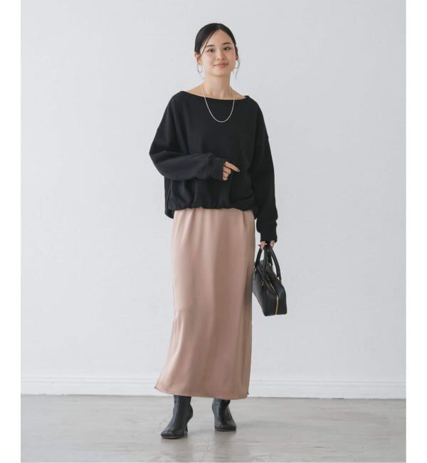 NOBLE「《追加・セットアップ対応》スビンコットンスウェットトップス」|スウェット・ジャージ|