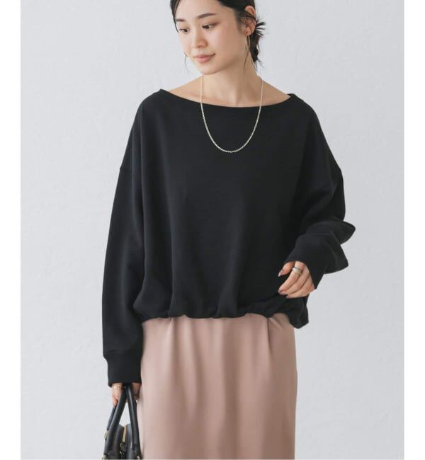 NOBLE「《追加・セットアップ対応》スビンコットンスウェットトップス」|スウェット・ジャージ|