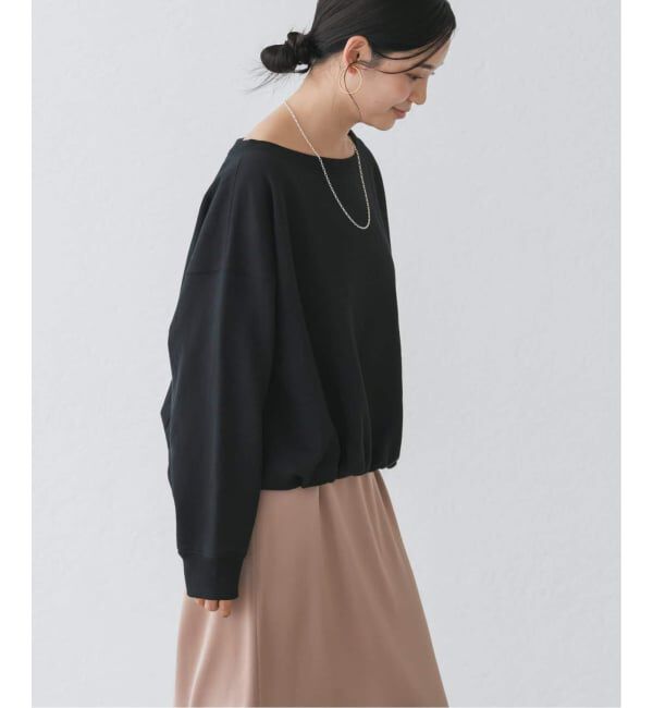 NOBLE「《追加・セットアップ対応》スビンコットンスウェットトップス」|スウェット・ジャージ|