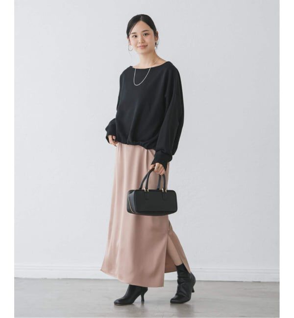 NOBLE「《追加・セットアップ対応》スビンコットンスウェットトップス」|スウェット・ジャージ|