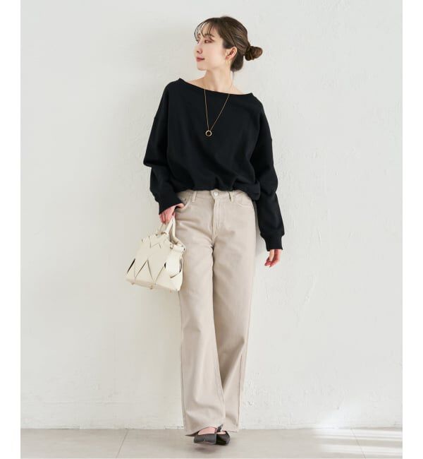 NOBLE「《追加・セットアップ対応》スビンコットンスウェットトップス」|スウェット・ジャージ|