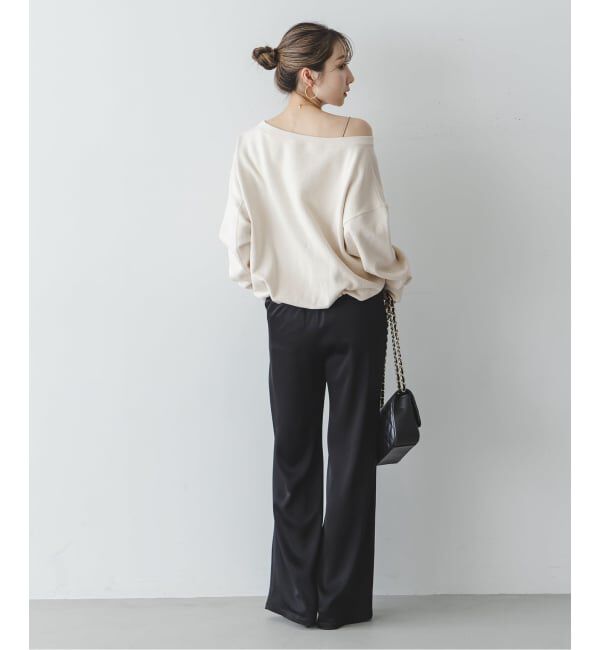 NOBLE「《追加・セットアップ対応》スビンコットンスウェットトップス」|スウェット・ジャージ|