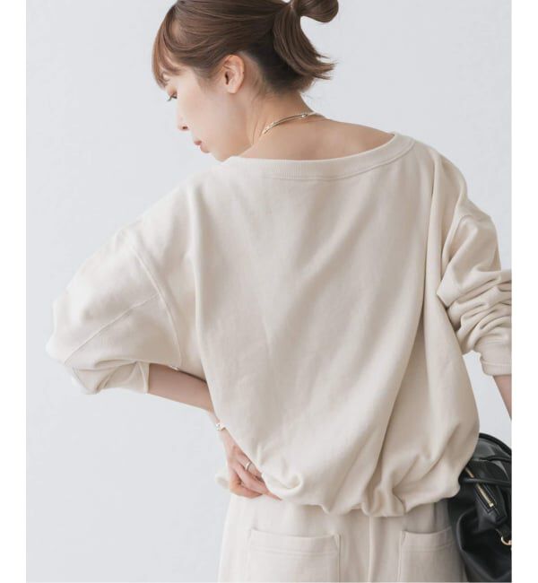 NOBLE「《追加・セットアップ対応》スビンコットンスウェットトップス」|スウェット・ジャージ|