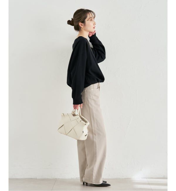 NOBLE「《追加・セットアップ対応》スビンコットンスウェットトップス」|スウェット・ジャージ|