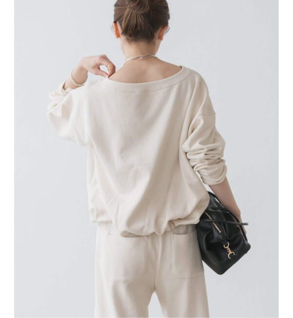 NOBLE「《追加・セットアップ対応》スビンコットンスウェットトップス」|スウェット・ジャージ|