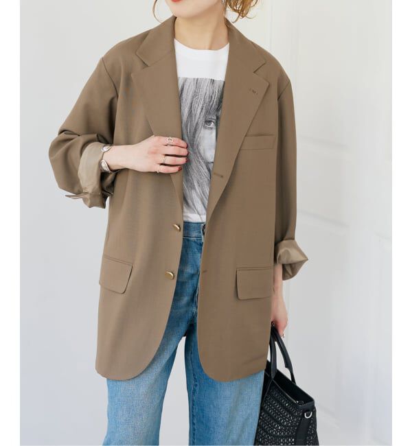 Spick and Span「《予約》VIAN / ヴィアン 別注ビッグ ジャケット シングル」|テーラードジャケット|