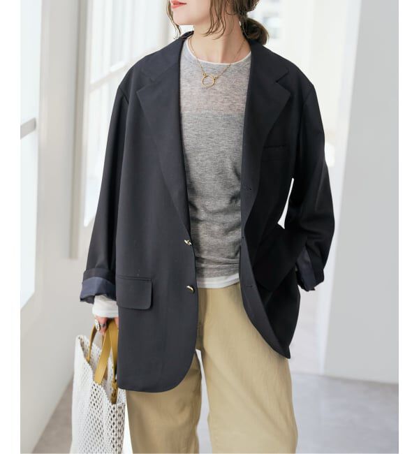 Spick and Span「《予約》VIAN / ヴィアン 別注ビッグ ジャケット シングル」|テーラードジャケット|