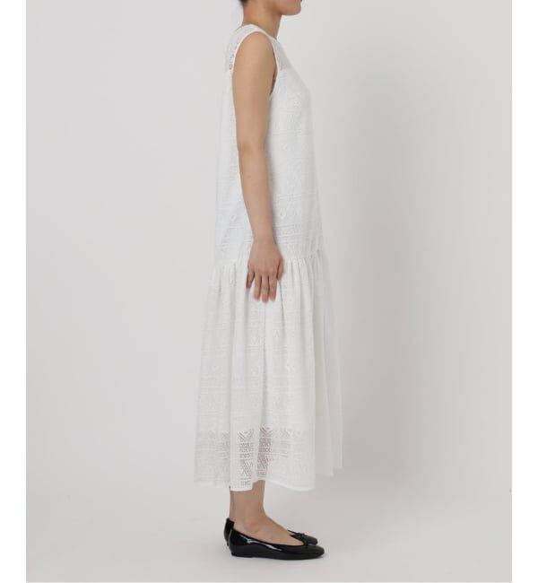  「《追加》【洗える】レースティアードワンピース」|ワンピース|