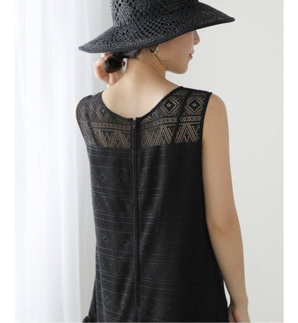  「《追加》【洗える】レースティアードワンピース」|ワンピース|