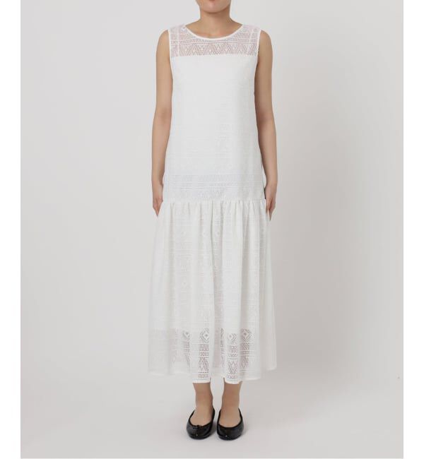  「《追加》【洗える】レースティアードワンピース」|ワンピース|