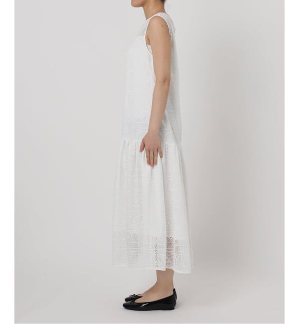  「《追加》【洗える】レースティアードワンピース」|ワンピース|