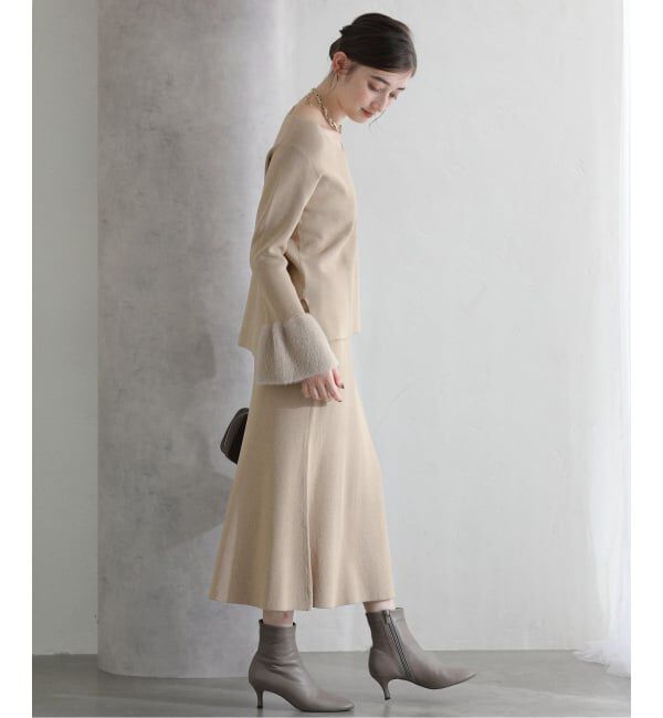  「【洗える】セットアップニット」|ワンピース|