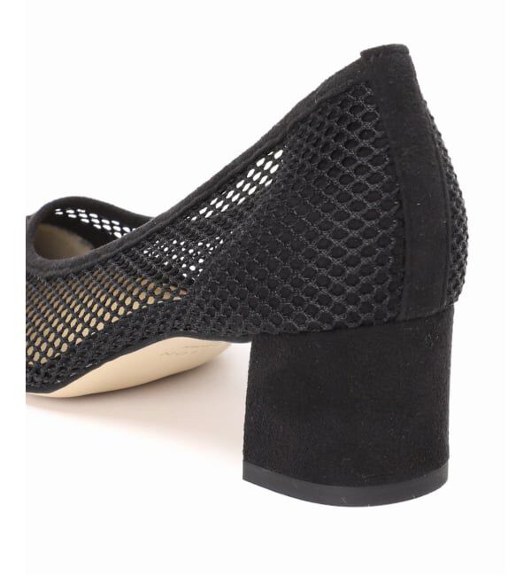  「《追加予約》4.5cmポインテッドネットパンプス」|パンプス|