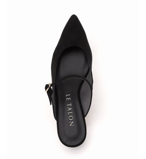  「《追加》4.5cmポインテッドストラップミュール」|パンプス|