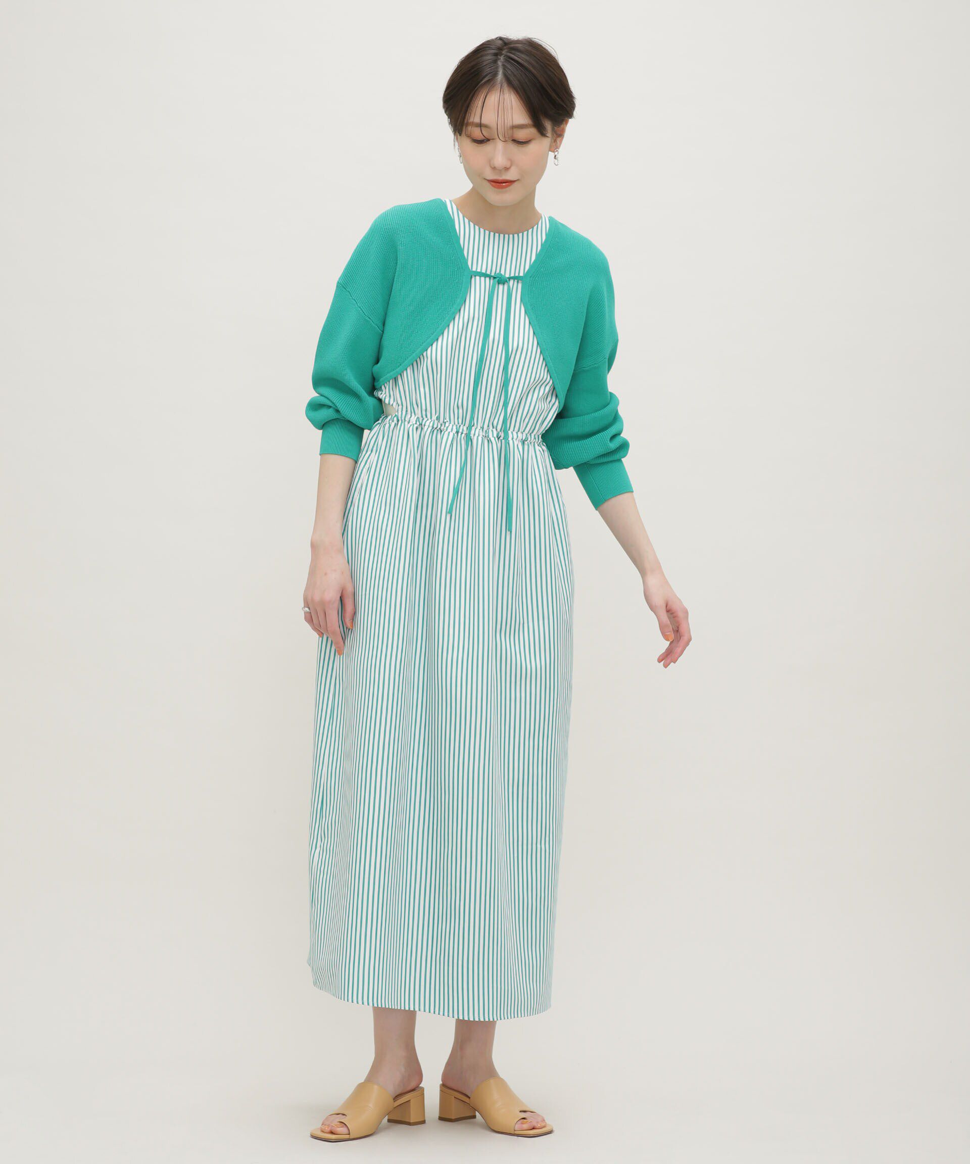 nano･universe「LB.03/GIZA強撚コットンボレロ」|ニット・セーター|