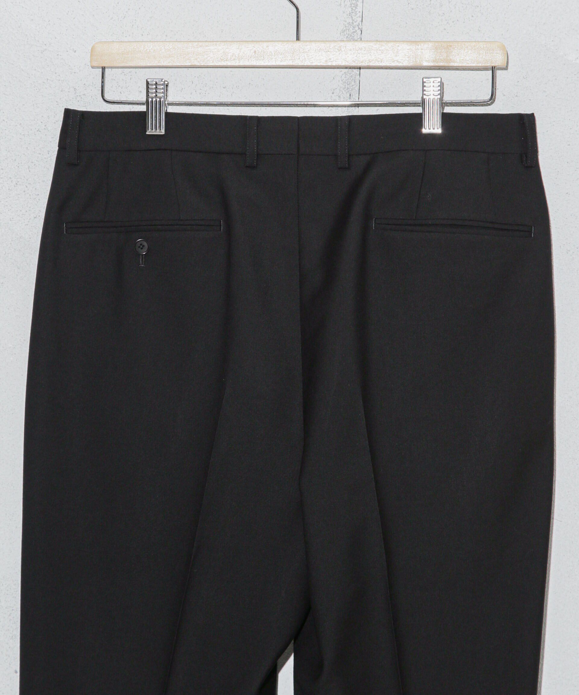 nano･universe「｢ESSENTIAL LINE｣フォーマルブラックトラウザー」|スーツ|