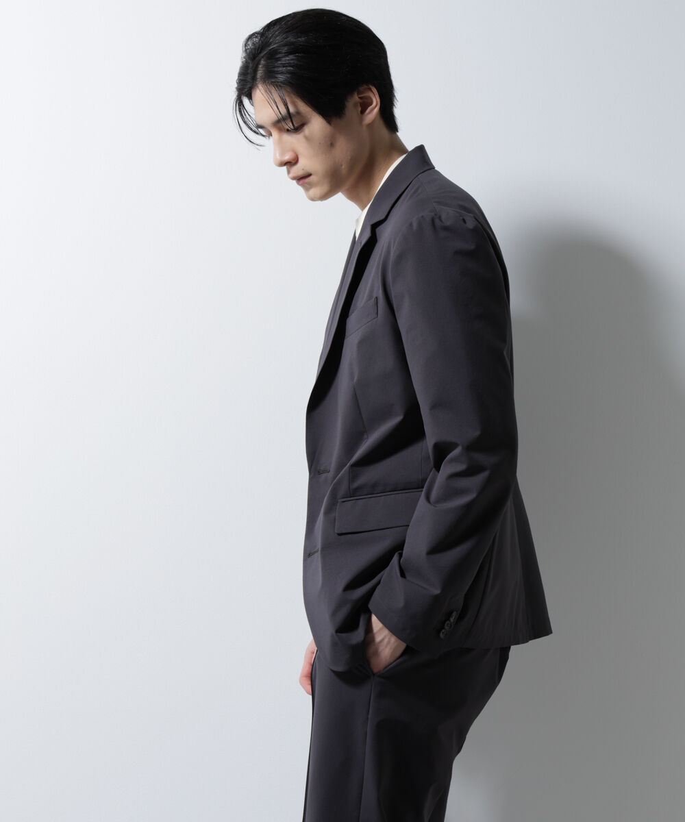 nano･universe「｢N JACKET BASIC｣ﾀﾞﾝﾄﾂｵﾁｰﾙ防汚ﾃｯｸｽﾄﾚｯﾁｼﾞｬｹｯﾄ(ｾ 」|スーツ|